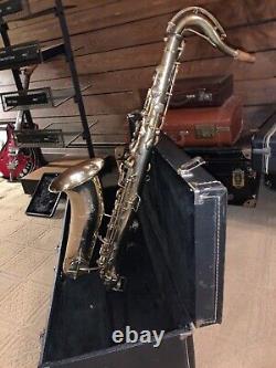 1927 King Tenor Saxophone made by H. N. White in Cleveland Ohio VGC