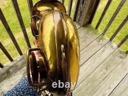 1936-37 King Zephyr Vintage Tenor Saxophone Excellent Player