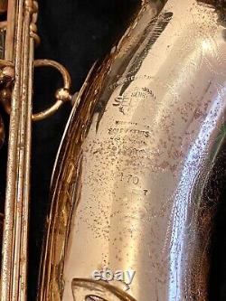 1939 Selmer Balanced Action Tenor Saxophone SN #29170 Full Overhauled