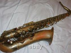 1945 King Zephyr Tenor Sax/Saxophone, Worn Vintage Laquer, Plays Great