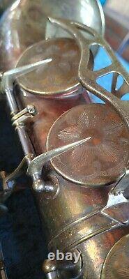1948 KING SUPER 20 Tenor Saxophone Full Pearls Sterling Silver Neck OVERHAULED