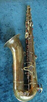 1948 KING SUPER 20 Tenor Saxophone Full Pearls Sterling Silver Neck OVERHAULED