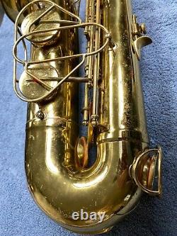1948 The Martin Tenor Saxophone Elkhart USA S. N. 167829 with Original Case