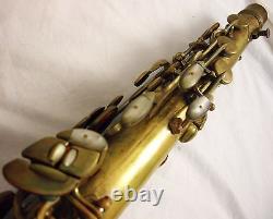 1949 King Super 20 Tenor Saxophone Sterling Silver Neck Full Pearls Rare