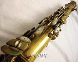 1949 King Super 20 Tenor Saxophone Sterling Silver Neck Full Pearls Rare
