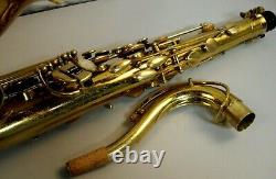 1951 Selmer Paris Sba Super Balanced Action Tenor Saxophone New Pads & Corks Wow