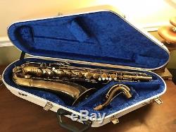 1953 CONN 10M Tenor Saxophone Overhauled With Hiscox Case A+++
