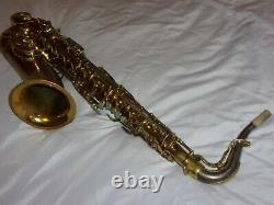 1954 King Super 20 Tenor Sax/Saxophone, Original Laquer, Recent Pads Complete