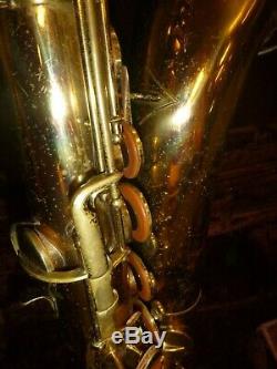1956 Holton Tenor Saxophone with Hard Case