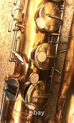 1960s Selmer Bundy USA Tenor Sax with Mouthpiece and Old Case
