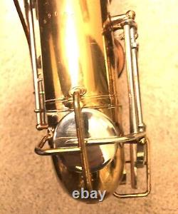 1960s Selmer Bundy USA Tenor Sax with Mouthpiece and Old Case