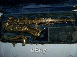1964 BUFFET SUPER-DYNACTION sda TENOR SAXOPHONE w. Orig. Case PLAYS NICELY $999