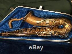 1966 Selmer Mark VI 137xxx Tenor Saxophone, Original Lacquer, hiscox case