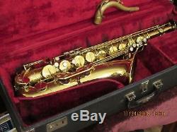 1972 Selmer Mark VI Tenor Saxophone 1969XX Paris Withoriginal case