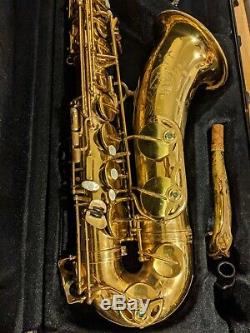 1975 Selmer Mark VII 7 Tenor Sax Saxophone First Year New Case Great Horn