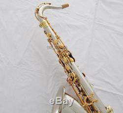 2019 Professional Cupronickel Body Tenor Bb Saxophone sax High F# With Case
