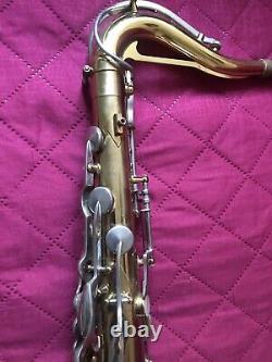 70's King Cleveland 615 Tenor Saxophone With Hard Case & Berg Larsen Mouthpiece