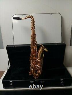 Alpine Woodwinds Intermediate Tenor Saxophone With Hard Shell Case Ready To Play