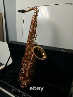 Alpine Woodwinds Intermediate Tenor Saxophone With Hard Shell Case Ready To Play