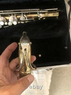 American Made Quality! Selmer Bundy II USA Tenor Saxophone + Case For Part Only