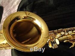 Antigua Pro-One Tenor Saxophone Sax Super Clean with Case Cleaner Reeds TS6200VLQ