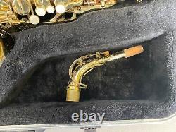 Antigua Winds Saxophone Music Instrument with Hard Carry Case Taiwan