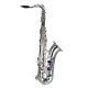Antigua Winds TS3220SL Bb Tenor Silver Plated Saxophone with Case