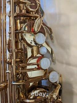 Antigua tenor saxophone, brass, used but in good condition