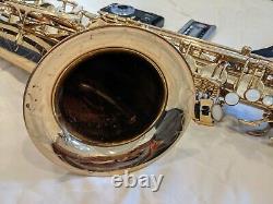 Antigua tenor saxophone, brass, used but in good condition