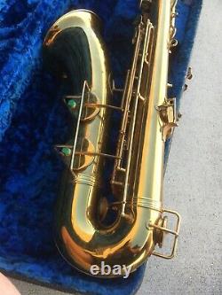 Antique 1938 Windsor Tenor Saxophone, Elkhart Indiana, Beauty w Original Case