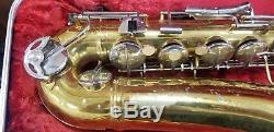 Armstrong Student TENOR Saxophone With Case Good Condition Needs some Love 1965