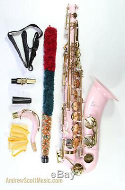 Barbie Pink Tenor Saxophone New in Case Masterpiece