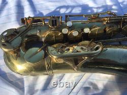 Beaugnier Vito Jazz Or Duke Model Paris France Vintage Tenor Saxophone Plays