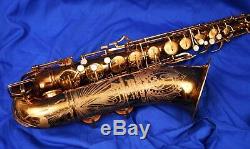 Beautiful Vintage Buescher Big B Tenor Saxophone withCase Just Reconditioned