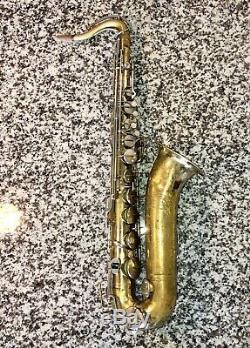 Beucher Aristocrat Tenor Saxophone and soft case
