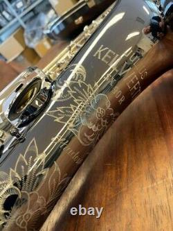 Brand New KEILWERTH SHADOW TENOR Saxophone in Black Nickel -Ships FREE WRLDW