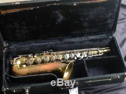 Buescher 400 Tenor Saxophone with Case Play Ready