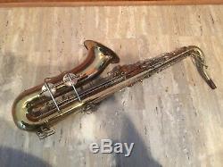 Buescher 400 Tenor Saxophone with case