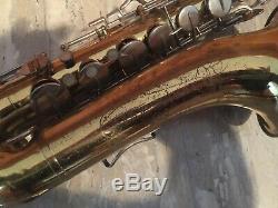 Buescher 400 Tenor Saxophone with case
