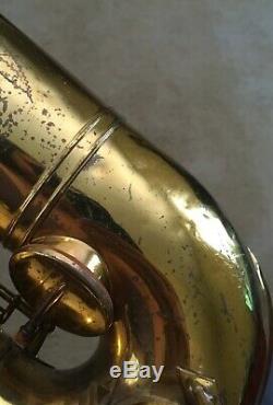 Buescher Aristocrat Post Big B Tenor Saxophone withOriginal Case Serial#352XXX
