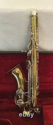 Buescher Aristocrat Tenor Sax Includes Case With Key, Mouthpiece, Cleaning Kit