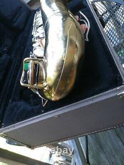 Buescher Aristocrat Tenor Saxophone Selmer Paris S80 C mouthpiece