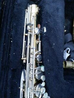Buescher Aristocrat Tenor Saxophone Selmer Paris S80 C mouthpiece