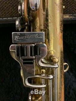 Buescher Aristocrat Tenor Saxophone with Case