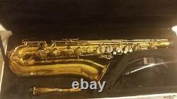 Buescher Aristocrat Tenor saxophone. Adjusted and ready to play