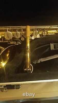 Buescher Aristocrat Tenor saxophone. Adjusted and ready to play