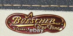 Buescher Top Hat Cane 400 Tenor Sax Original lacquer/Overhauled Free USA ship