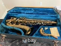 Buescher Top Hat and Cane 400 Tenor saxophone