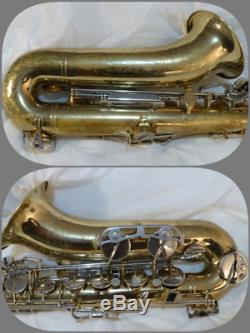 Bundy II TENOR Saxophone USA, No Case SERVICED, Plays & Sounds GREAT