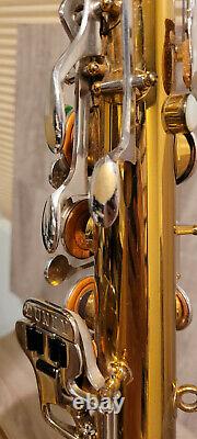 Bundy Selmer Tenor Sax Saxophone Elkhart Indiana WithCase